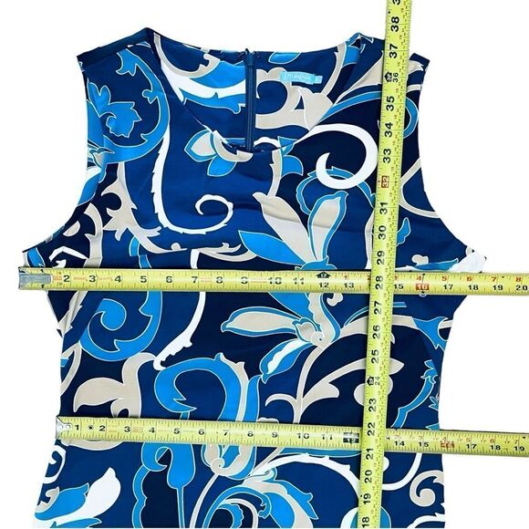 J. McLaughlin Catalina Cloth Sophia Sleeveless Zip/Back Dress Sz M - Picture 11 of 14